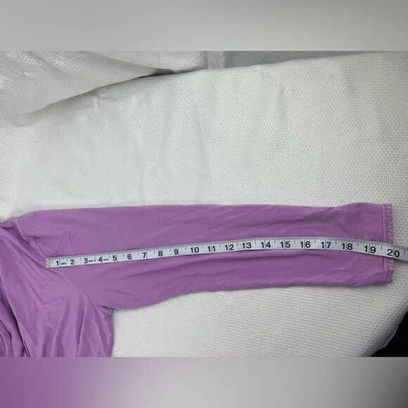 Victoria’s Secret Angels Womens Modal Purple Opent Front Robe Lace Trim Size M/L - Picture 9 of 10